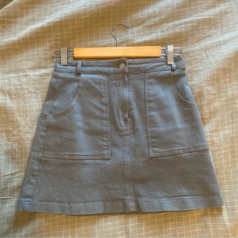 Oak + Fort mini skirt